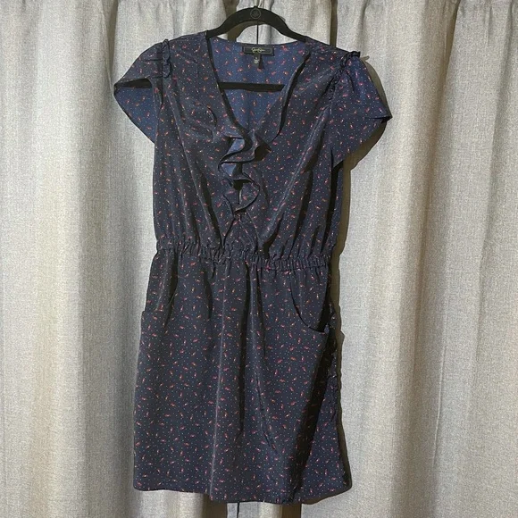 Jessica Simpson | Dresses | Jessica Simpson Blue Dress With Red Heels |  Poshmark